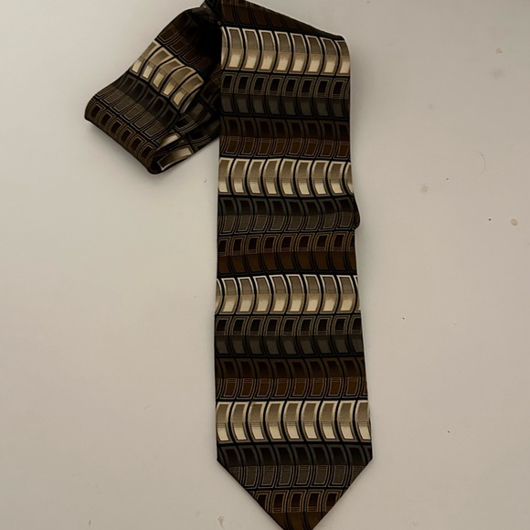 Bergamo New York Other - Vintage Bergamo New York Handmade Pure Silk X-Long Necktie